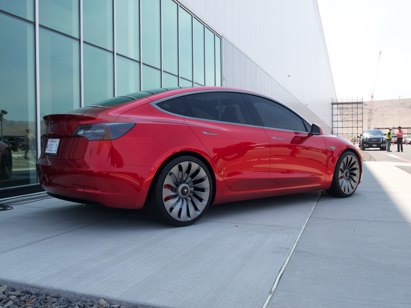 Tesla Model 3. Photo credit: Michael Ballaban/Jalopnik